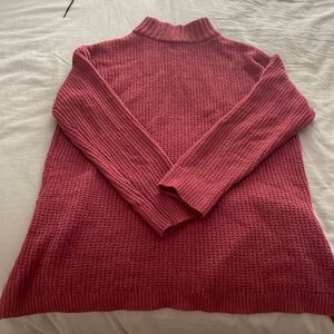 Long turtle neck sweater